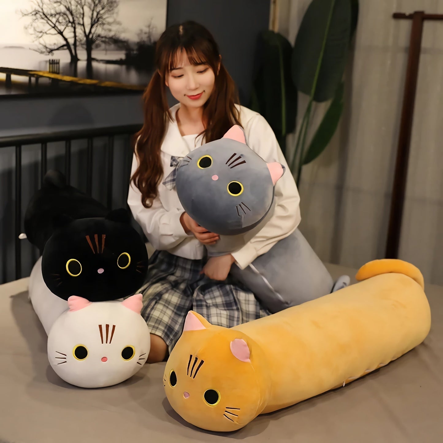Neko Noodle laaanges Katzen-Plüschtier
